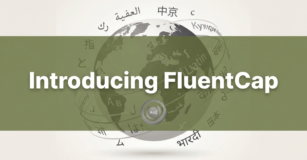 Introducing FluentCap: Transcription for Everyone